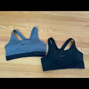 Nike Pro Sports Bras. Excellent condition. No flaws.